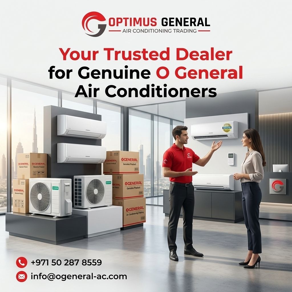 Your Go-To Dealer for Genuine O General Air Conditioners | Sharjah